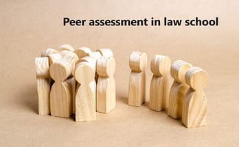 Peer assessment in law school